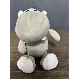 Hippo Plush Stuffed Animal Soft Toy Kids Room Decor Nursery Cute